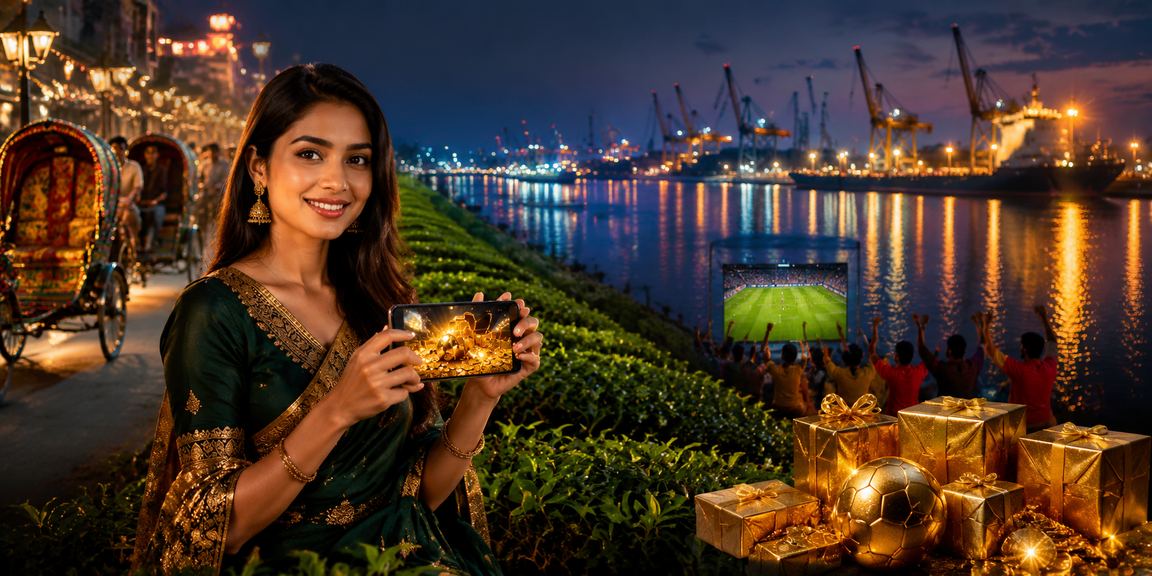 ঢাকায় চা বাগানের পাশে মোবাইলে 1444 লটারি ডিপোজিট বোনাস
